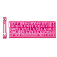 Pink Contours (Pattern Shine Through Keycaps)